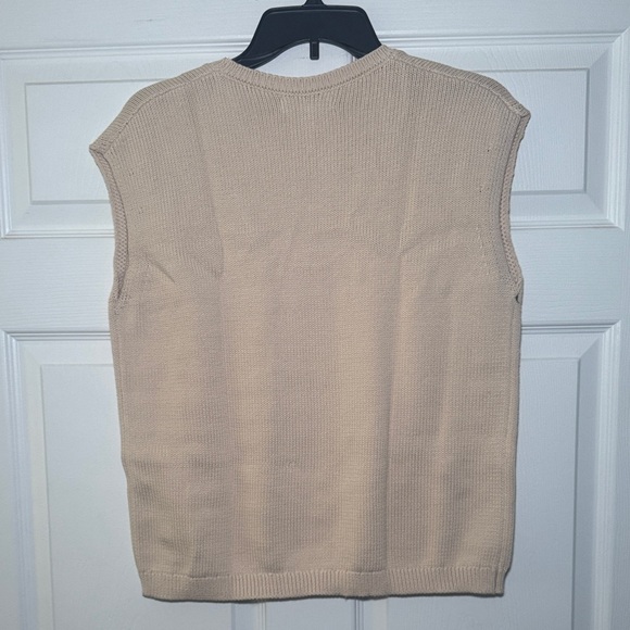 Banana Republic Light Tan Scoop Neck Pullover Knit Sweater Top - Picture 7 of 7